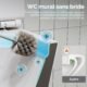 WC suspendu Rimfree 48 cm HOROW blanc, abattant SoftClose