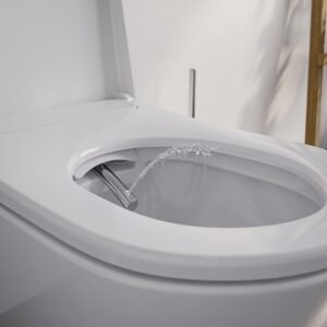 WC japonais suspendu BERNSTEIN cuvette céramique jet douche
