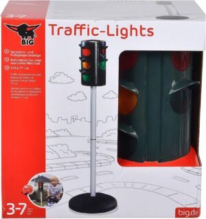 Véhicule radiocommandé Big rouge avec feu électrique