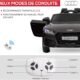Voiture électrique enfant HOMCOM Audi TT RS télécommande 2,4G