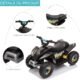 Quad électrique pour enfants HOMCOM 18-36 mois 6V Noir