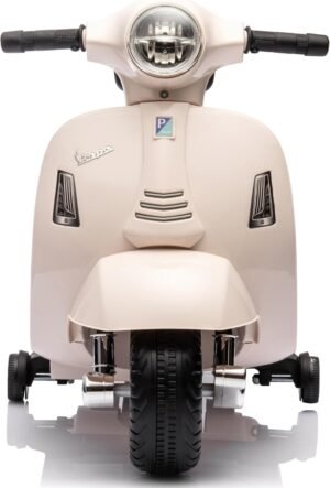 Vespa électrique voiture enfant 2 ans 6V dossier & sons