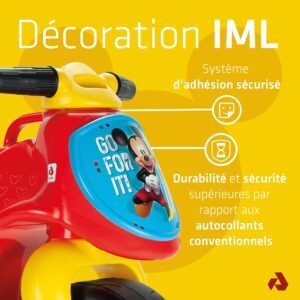 71oKmOYjjzL._AC_SL1500_.jpg Moto porteur enfant 18-36 mois sans pédales Mickey INJUSA