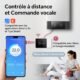 Thermostat WiFi Beok programmable pour chaudière gaz