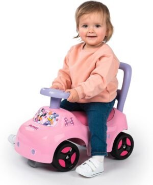 Porteur auto Minnie Smoby - Trotteur, volant dès 10 mois