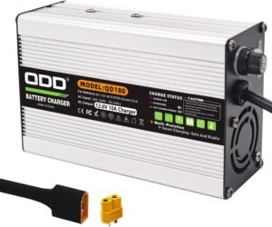 Chargeur intelligent 12,6V 10A QDD pour batterie Li-ion 3S
