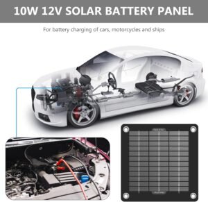 Mainteneur de batterie 12V 10W solaire - Auto Moto Bateau
