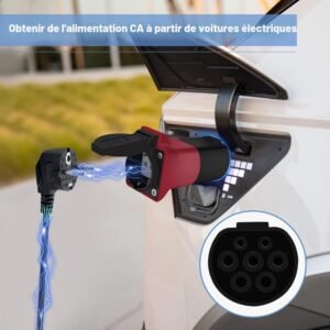 Adaptateur V2L 3,5kW Type 2→Schuko MG4/MG5/MG ZS/Marvel R