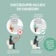 Tabouret WC physiologique marchepied adulte Hey Nature HOCA