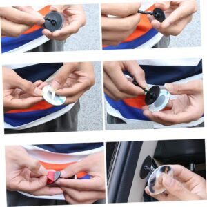 Miroir voiture MAGICLULU convexe adhésif pour angle mort