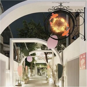Ventilateur holographique 3D 45 cm 510 LED pour affichage