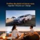 Vidéoprojecteur 4K Toumei Mini, batterie 15 000 mAh, Google TV