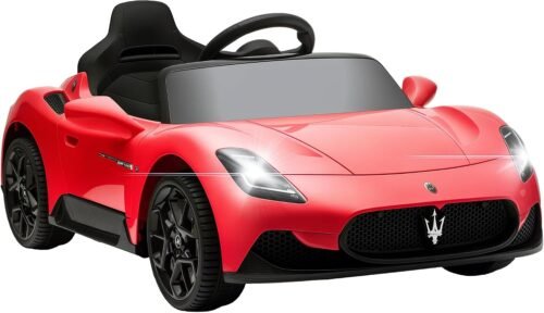 Voiture électrique enfant AIYAPLAY Maserati MC20 12V Rouge