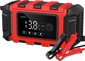 Chargeur batterie 12V 6A Moto/Auto - Maintien de charge