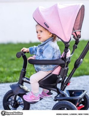 Tricycle bébé évolutif HyperMotion 3-en-1 siège pivotant 360°