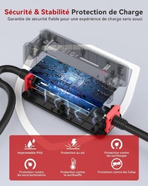 71xci6mfl3L._AC_SL1500_-1.jpg Chargeur Type 2 3.6 kW 8 m IP65 Schuko 6-16A avec sac