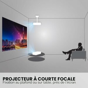 Projecteur laser ViewSonic 6000 lm WUXGA d'installation