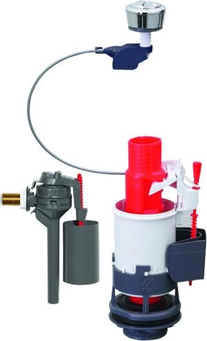 Mécanisme WC Wirquin MW2 Robinet-flotteur Topy chromé
