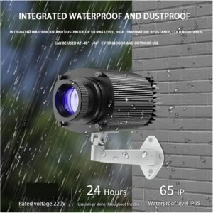 Projecteur GOBO LED logo personnalisé 50W rotatif extérieur
