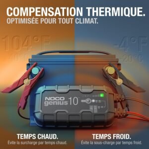 Chargeur de batterie NOCO GENIUS10 10A 6/12V Plomb/Lithium