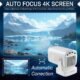 Mini projecteur 4K portable WiFi 6 Android 11 HDMI