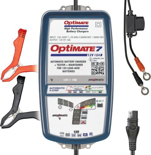 Chargeur de batterie OptiMATE OptiMate7 AmpMatic 12V 10A