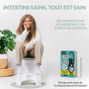 Tabouret WC physiologique marchepied adulte Hey Nature HOCA