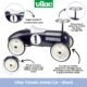 Porteur voiture de course vintage noir pour enfant 18 mois