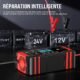 Chargeur batterie voiture 12V/24V 8A, maintien de charge