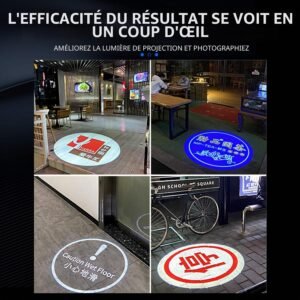 Projecteur GOBO Logo 35W - Personnalisé, Zoom manuel