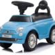 Porteur enfant Fiat voiturette interactive 12 mois+ bleu