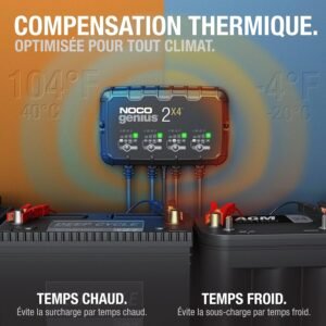 Chargeur de batterie NOCO 8A 6/12V Plomb/Lithium