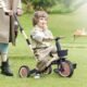 Tricycle 5 en 1 Newyoo 1-3 ans barre de poussée kaki