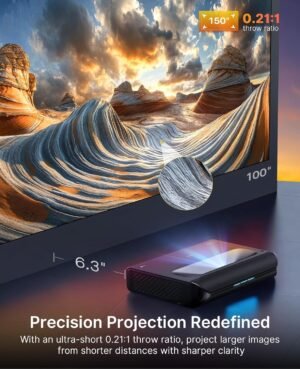 Projecteur UST Laser 4K NexiGo Aurora Pro - Dolby Vision
