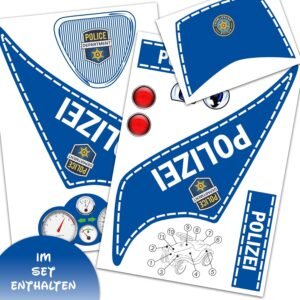 Autocollants Big Bobby Car - Lot Finest Folia (Police)