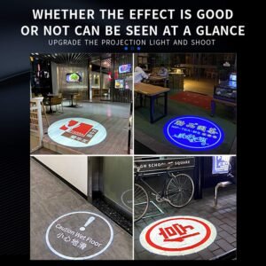 Projecteur GOBO 35W LED HD - Logo personnalisé, Zoom manuel