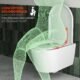 WC suspendu Rainsworth sans rebord, rinçage fort, 48,5 cm