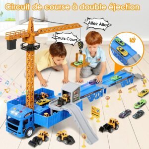 Jouets construction MOONTOY - Camions chantier 3-6 ans