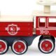 Porteur camion de pompier avec coffre - dès 18 mois