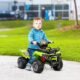 Quad électrique enfant HOMCOM 18-36 mois 6V 2 km/h Vert