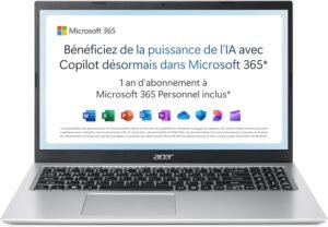 Acer Aspire 1 - Ordinateur por Acer Aspire 1 - Ordinateur portable 15,6" FHD, 4 Go, 128 Go