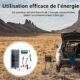 Chargeur de batterie solaire FLAVAS 30W 12V étanche auto