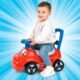 Porteur auto Smoby Spidey évolutif 2 en 1, coffre et volant