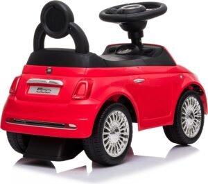 81W6DWBhs6L._AC_SL1500_.jpg Porteur enfant Fiat voiturette interactive 12 mois - rouge