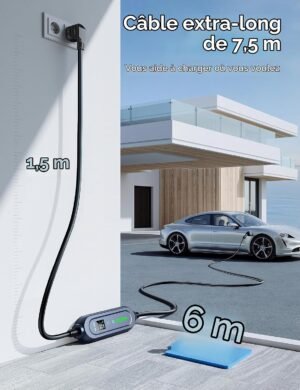 81WOjEbGTzL._AC_SL1500_.jpg Chargeur Type 2 Osoeri 3,68 kW 6-16A portable 7,7 m IP66