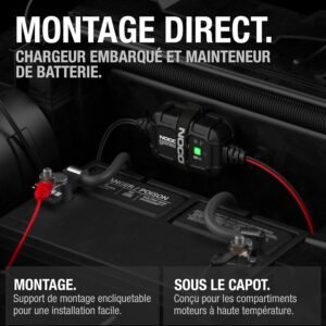 Chargeur batterie intelligent 12V 2A NOCO – désulfateur