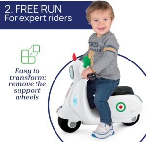 81YF2brNFLL._AC_SL1500_.jpg Moto porteur Chicco Vespa – Lumières & Sons, 25 kg