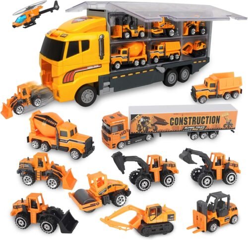 Camion jouet enfant 1-6 ans jaune Cadeau anniversaire