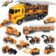 Camion jouet enfant 1-6 ans jaune Cadeau anniversaire