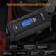 Chargeur de batterie intelligent Amazon Basics 6/12V 2/4A